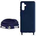 Miniatyrbillede 2 af 4: Cord Case kompatibel med Samsung Galaxy A54 5G Blue Cord Case