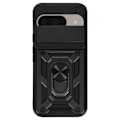Pikkukuva 1 / 5: Coque pour Google Pixel 9 ja 9 Pro Renkaat Tukevat Kamerasuoja Mayaxess Musta Svart