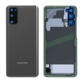 Pikkukuva 1 / 5: Samsung Galaxy S20 Akun kansi - Musta - Takana edessä Vaihto - Yhteensopiva varaosa Svart