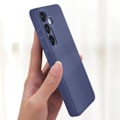 Miniatyrbillede 3 af 5: Coque - AVIZAR - Samsung Galaxy S24 Plus - Mat Soft Touch Finish - Stødabsorberende Beskyttelse - Elegant Blå