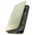 Pikkukuva 1 / 5: Kotelo Huawei Mate 10 Prolle - AVIZAR - Korttitelineen videotuki Magneettinen Flip Gold Gul