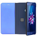 Miniatyrbillede 4 af 4: Étui Folio Miroir - AVIZAR - Huawei P8 Lite 2017 / Honor 8 Lite - Polycarbonate - Blå - Indbygget Støtte Blå