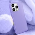 Pikkukuva 3 / 6: iPhone 16 Pro Max Puolijäykkä Soft-touch Jäljettömän Violetti Kuori Lila