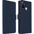 Miniatyrbild 1 av 4: Étui AVIZAR för Oppo A53 / A53s - Heltäckande Fodral med Kortficka och Stödfunktion, blå natt Midnattsblå