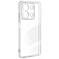 Miniatyrbillede 2 af 6: Taske til Xiami Redmi Note 13 5G - AVIZAR - Blød silikone - Gennemsigtig Transparent