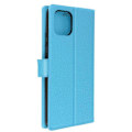 Miniatyrbillede 2 af 5: Samsung Galaxy A03 etui - AVIZAR - Video Stand Wallet Cover - Blå - Rigid - Syntetisk - Voksen blå