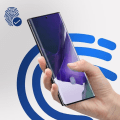 Miniatyrbillede 4 af 4: Galaxy Note 20 Ultra hærdet glasfilm 9H Hardglass Max Fingerprint 3mk Sort