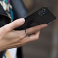 Miniatyrbillede 3 af 4: Coque - AVIZAR - Samsung Galaxy A51 - Bi-matière - Bague de maintien - Support vidéo sort sort. Svart
