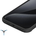 Pikkukuva 4 / 5: Force Case suojakuori iPhone 15 Prolle - 3m pudotussuoja - Mattapinta Svart