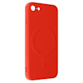 Pikkukuva 2 / 5: Magsafe iPhone 7, 8 ja iPhone SE 2020, 2022 Silicone Mag Cover kotelo punainen