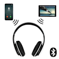 Pikkukuva 4 / 4: Kuulokkeet - P15 - Langaton Bluetooth 4.0 - 3,5 mm jakki - FM-radio - Micro-SD Vit