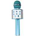 Miniatyrbild 1 av 5: Mikro Karaoke Bluetooth Högtalare Inbyggd Flerfunktionella Knappar Ljusblå Blå