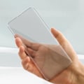 Pikkukuva 4 / 5: Suojakotelo - AVIZAR - iPhone 13 Pro Max - Pehmeä silikoni - 9H karkaistu lasi - Läpinäkyvä Vit