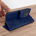 Miniatyrbillede 4 af 5: AVIZAR iPhone 14 Pro Max Wallet Cover - Soft Touch mat effekt - Midnatsblå - Video Support funktion Midnattsblå