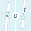 Miniatyrbillede 4 af 5: AVIZAR Universal Stylus - Ultrafin spids - Til smartphone og tablet - Hvid