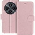Miniatyrbild 4 av 5: Fodral till Xiaomi Redmi 14C - AVIZAR - Chesterfield - Support för plånbok och video - Rosa Rosa