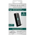 Miniatyrbillede 3 af 3: Skærmbeskytter til Galaxy S23 FE / A54 5G i hærdet glas 2.5D Oleophobic Force Glass Transparent Sort Transparent