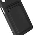 Miniatyrbillede 2 af 6: Etui til Samsung Galaxy A25 5G - AVIZAR - Blød Anti-Fingerprint Card Holder Sort Svart