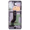 Miniatyrbild 3 av 4: Block Komplett Samsung Galaxy S20 LCD-skärm Touchglas Original Vit Vit
