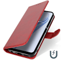 Miniatyrbillede 4 af 5: Taske til Blackview Wave 6C - AVIZAR - Håndledsrem Flip Wallet Support - Rød Röd