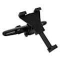 Miniatyrbillede 4 af 4: Support Tablet - Akashi - Fastgørelse til nakkestøtte - Rotérbar 360° - Bredde 90-170 mm - Sort