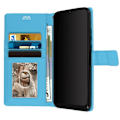 Miniatyrbillede 4 af 5: Samsung Galaxy A03 etui - AVIZAR - Video Stand Wallet Cover - Blå - Rigid - Syntetisk - Voksen blå