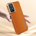 Pikkukuva 3 / 6: Kotelo Xiaomi Redmi Note 12S:lle - AVIZAR - Puolijäykkä Nahkaefekti Pehmeä Contour - Ruskea - Kiiltävä - Mixed kastanj