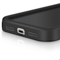 Miniatyrbillede 4 af 5: Coque til iPhone SE 2022 / 2020, 8 / 7 Silikone Hævede Kanter Sort Svart
