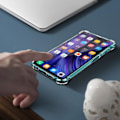 Miniatyrbild 3 av 4: Skyddspaket Xiaomi Redmi Note 9S / 9 Pro / 9 Pro Max Soft Shell + Vitt glas
