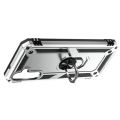 Miniatyrbillede 2 af 4: Etui til Samsung Galaxy A54 5G Hybrid Magnetic Ring ArmoRing Series Silver
