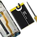 Miniatyrbillede 3 af 4: Intern batteri til Blackview A60 4080mAh model BL1820OTe Sort Svart