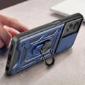 Miniatyrbild 4 av 6: Fodral för Oppo A38 Stötsäker stödring glidande kameraskydd nattblå