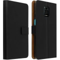 Pikkukuva 1 / 4: Kuori - AVIZAR - Xiaomi Redmi Note 9S/Pro/Pro Max - Aito nahka - 2 korttipaikkaa - Pehmeä kuori Svart