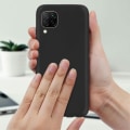 Pikkukuva 3 / 4: Coque - IMAK - Huawei P40 Lite - Silikoni Geeli Taipuva - Iskusuojus - Ultra Ohut Svart