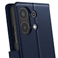 Miniatyrbillede 4 af 6: Etui til Xiaomi Redmi Note 13 4G Aftagelig Coque Mayaxess Blå Nat Blå