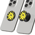 Miniatyrbild 4 av 6: Ring och universellt stöd - POPSOCKETS - PopGrip Splat Design - Svart - Infällbar - Videostöd Svart
