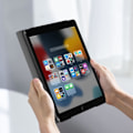 Miniatyrbild 3 av 5: Fodral - Gecko Covers - Easy-Click 2.0 - iPad 10.2 (2019-2021) - Heltäckande skydd - Justerbart ställ Svart