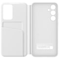Miniatyrbillede 2 af 6: Etui til Samsung Galaxy S23 FE Klap Vindu Berøring Kortholder Samsung Hvid Vit