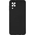 Miniatyrbillede 1 af 4: Samsung Galaxy A12 etui hårdt bagpå og blød frontbeskyttelse Sort Sort