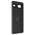 Pikkukuva 2 / 5: Google Pixel 7 Case Soft Carbon Effect Harjattu metalli MOFI musta