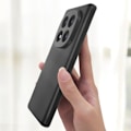 Miniatyrbillede 3 af 5: Coque til Xiaomi Redmi Note 14 Pro Plus Silikone Blød Mat Sort Svart