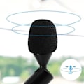 Miniatyrbillede 3 af 5: Lavalier Mikrofon 3,5 mm Jack Omnidirektional Smartphone Forrude Puluz