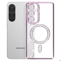 Miniatyrbillede 5 af 5: Coque Diamant til Samsung Galaxy A36 MagSafe Kontur Strass Lilla Lila