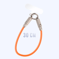 Miniatyrbillede 5 af 5: Cabel USB-C til USB-C Power Delivery 80W Kompakt 30cm LinQ Orange Orange