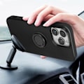 Pikkukuva 3 / 4: iPhone 14 Pro Max Ring Case Musta sormuskotelo