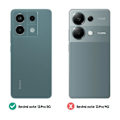 Pikkukuva 4 / 6: Kotelo Xiaomi Redmi Note 13 Pro 5G:lle - AVIZAR - Classic Edition - Korttiteline - Videotuki - Vaaleanpunainen Rosa