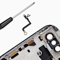 Miniatyrbillede 3 af 4: Erstatning Bluetooth dug til iPhone X - AVIZAR - Sort - 100% funktionel kompatibel Svart