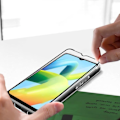 Pikkukuva 4 / 4: Kotelo Redmi A1 Soft Transparent Tempered Glass 9H Black Bigbenille