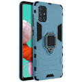 Miniatyrbild 2 av 4: Coque - AVIZAR - Samsung Galaxy A51 - Bi-material - Hållring - Videostöd Blågrå