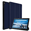 Miniatyrbild 2 av 3: Fodral - Lenovo - Smart Tab M10 10.1 - Tunn Design - Videostöd - Tangentbord - Mörkblå Midnattsblå